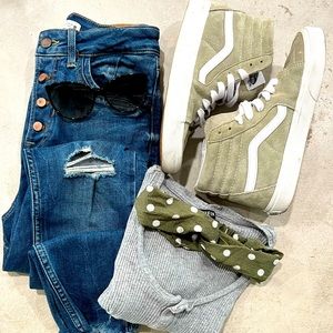 Zara High Waisted Jeans